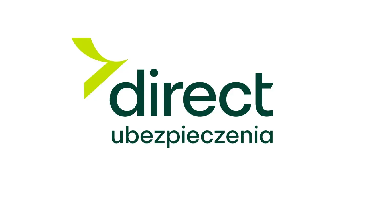 Logo Direct Ubezpieczenia, jednej z firm ubezpieczeniowych w Polsce.