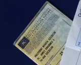 Dowód rejestracyjny z brakiem miejsca na pieczątki, wydany przez Prezydenta Miasta Szczecin.