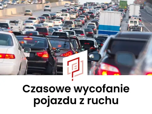 Korek na autostradzie. Czasowe wycofanie pojazdu z ruchu to rozwiązanie dla takich sytuacji.