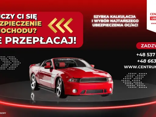 Nowy samochód z salonu? Z Centrum Polis ubezpieczenie OC/AC to szybka kalkulacja i najtańsza oferta. Zadzwoń!