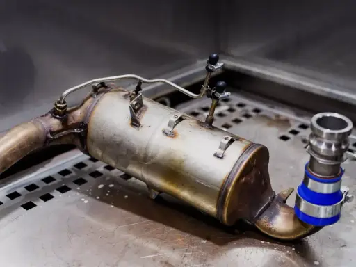 Filtr DPF, czyli co to jest? To element układu wydechowego, który zatrzymuje sadzę.