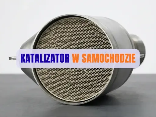 Nowy katalizator samochodowy. Zapchany katalizator objawy to m.in. utrata mocy i zwiększone spalanie.